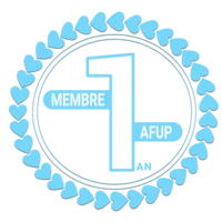 Badge AFUP — Première année AFUP