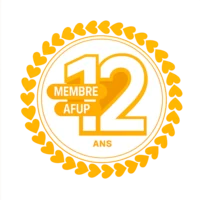 Badge AFUP — Membre AFUP · 12 ans
