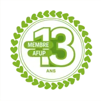 Badge membre AFUP 13 ans