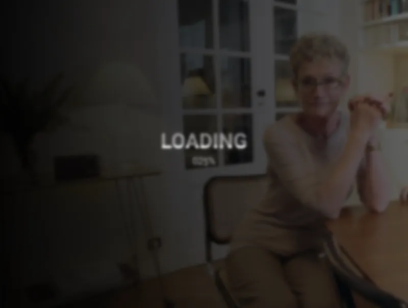 Écran de chargement : préparation du module de formation vidéo interactif.