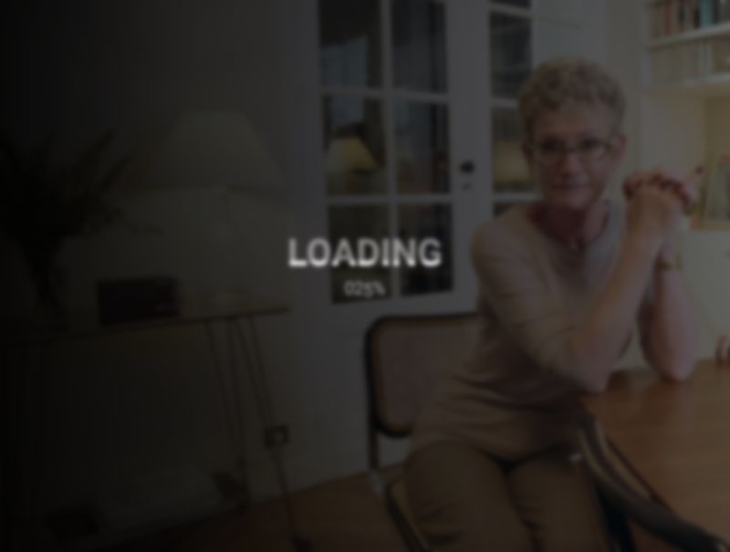 Écran de chargement : préparation du module de formation vidéo interactif.