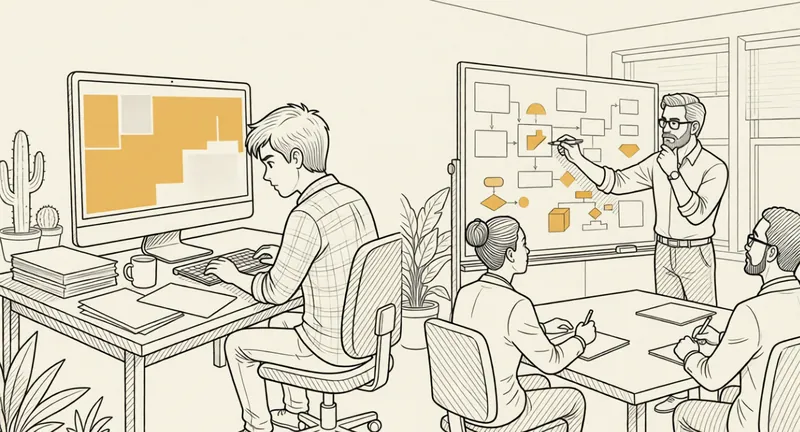 Un freelance et un consultant senior face à un projet web
