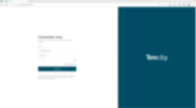 Page de connexion de la plateforme SaaS de gestion de programmes immobiliers pour les promoteurs.