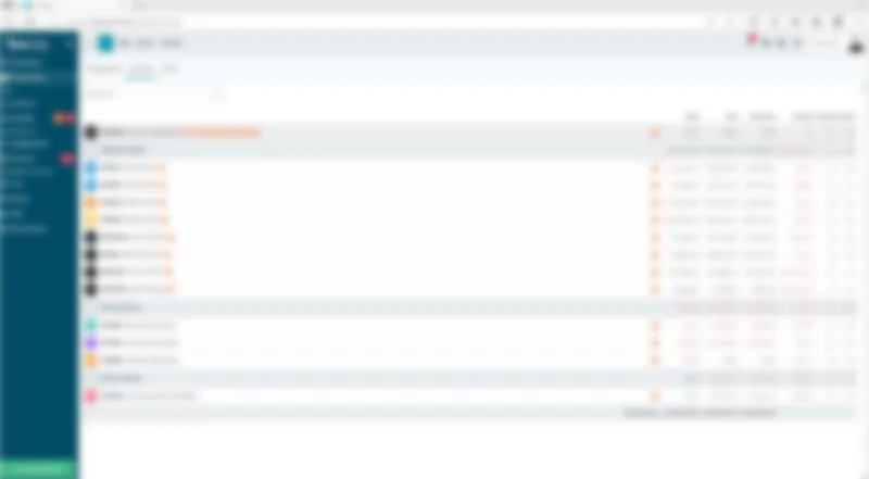 Archives des programmes immobiliers avec historique des opérations et totaux financiers consolidés.