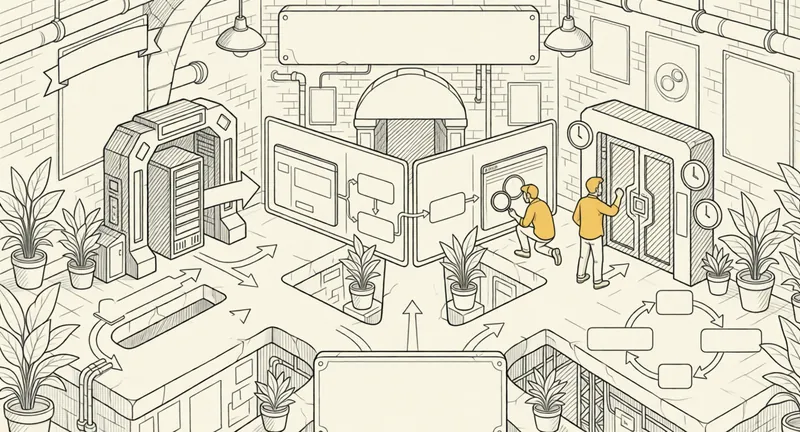 Deux architectures d'intégration comparées : polling et webhooks